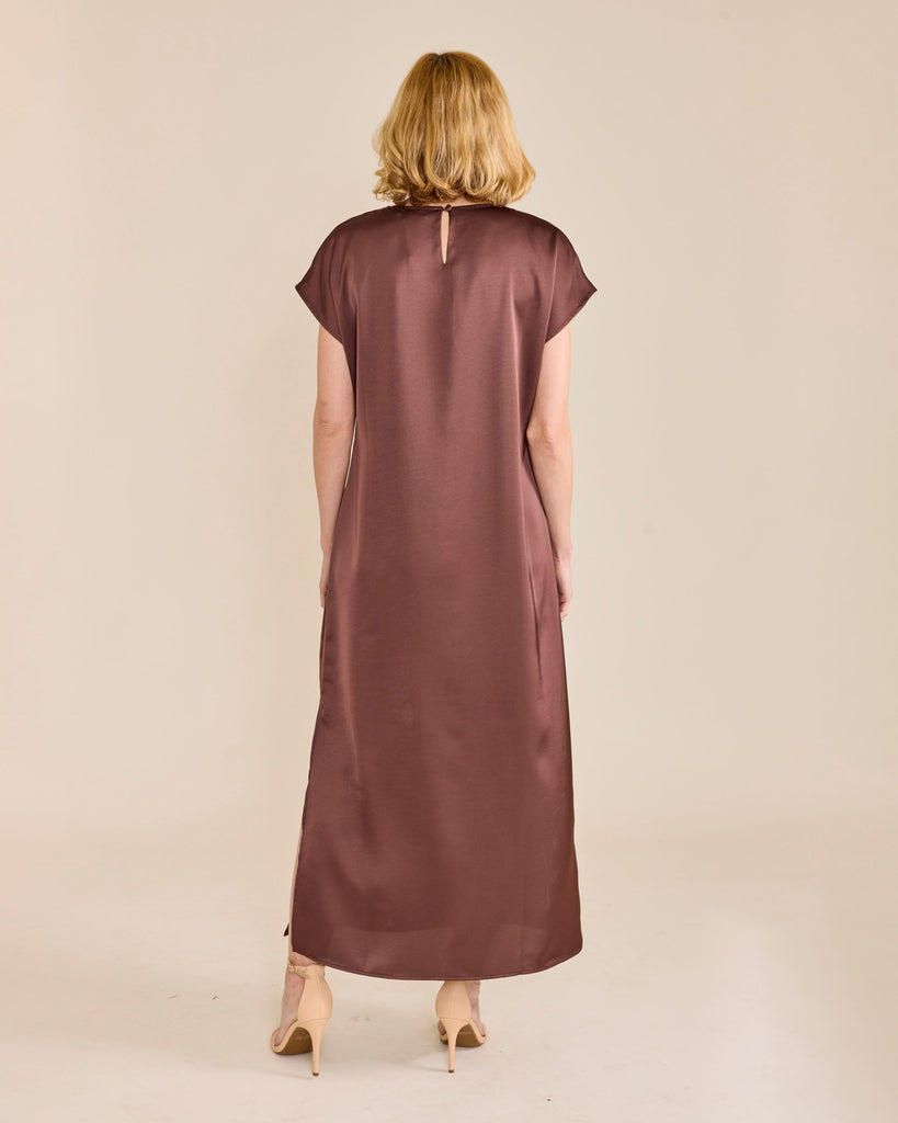 Beth Dress Chocolate