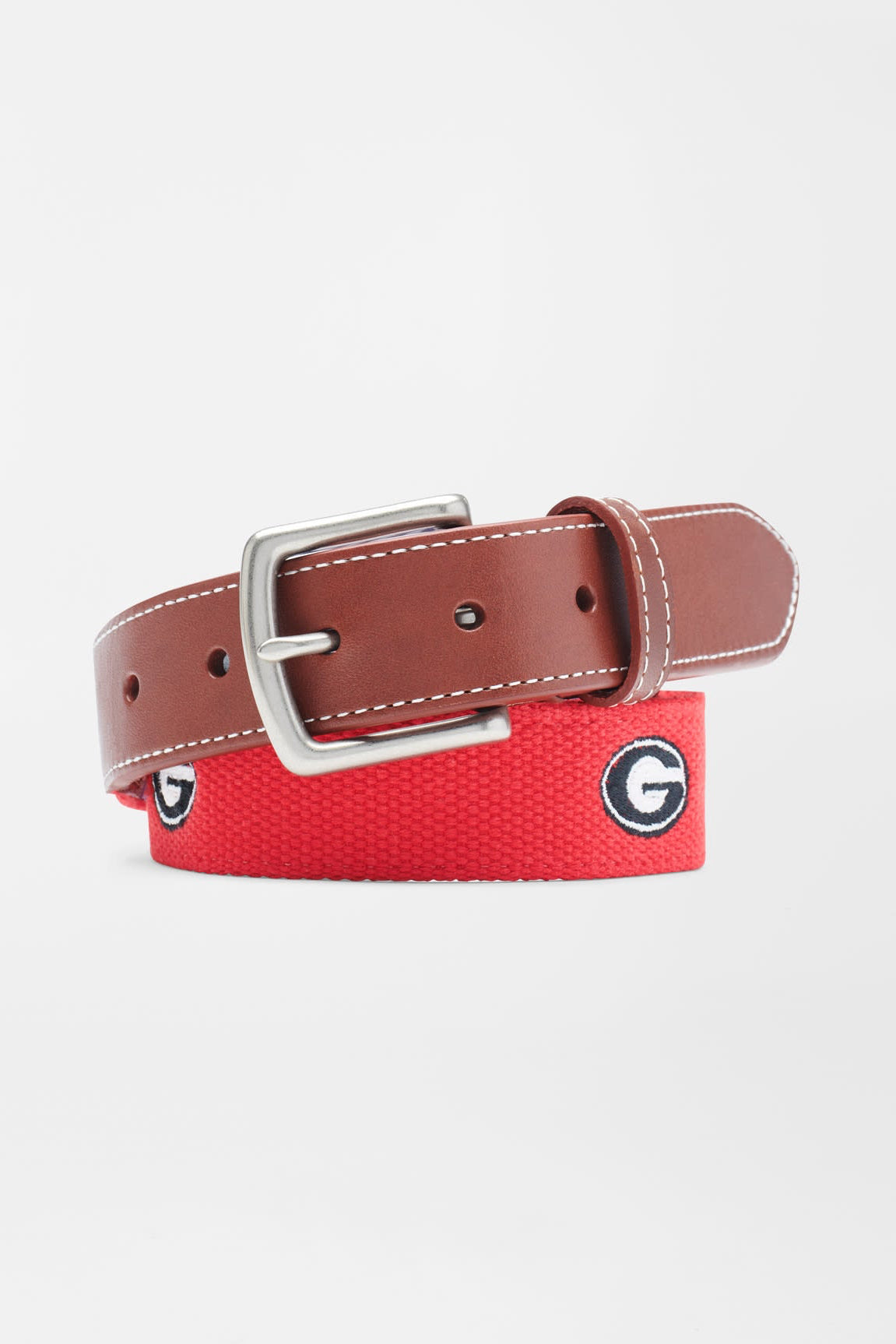 UGA Logo Belt - Red3