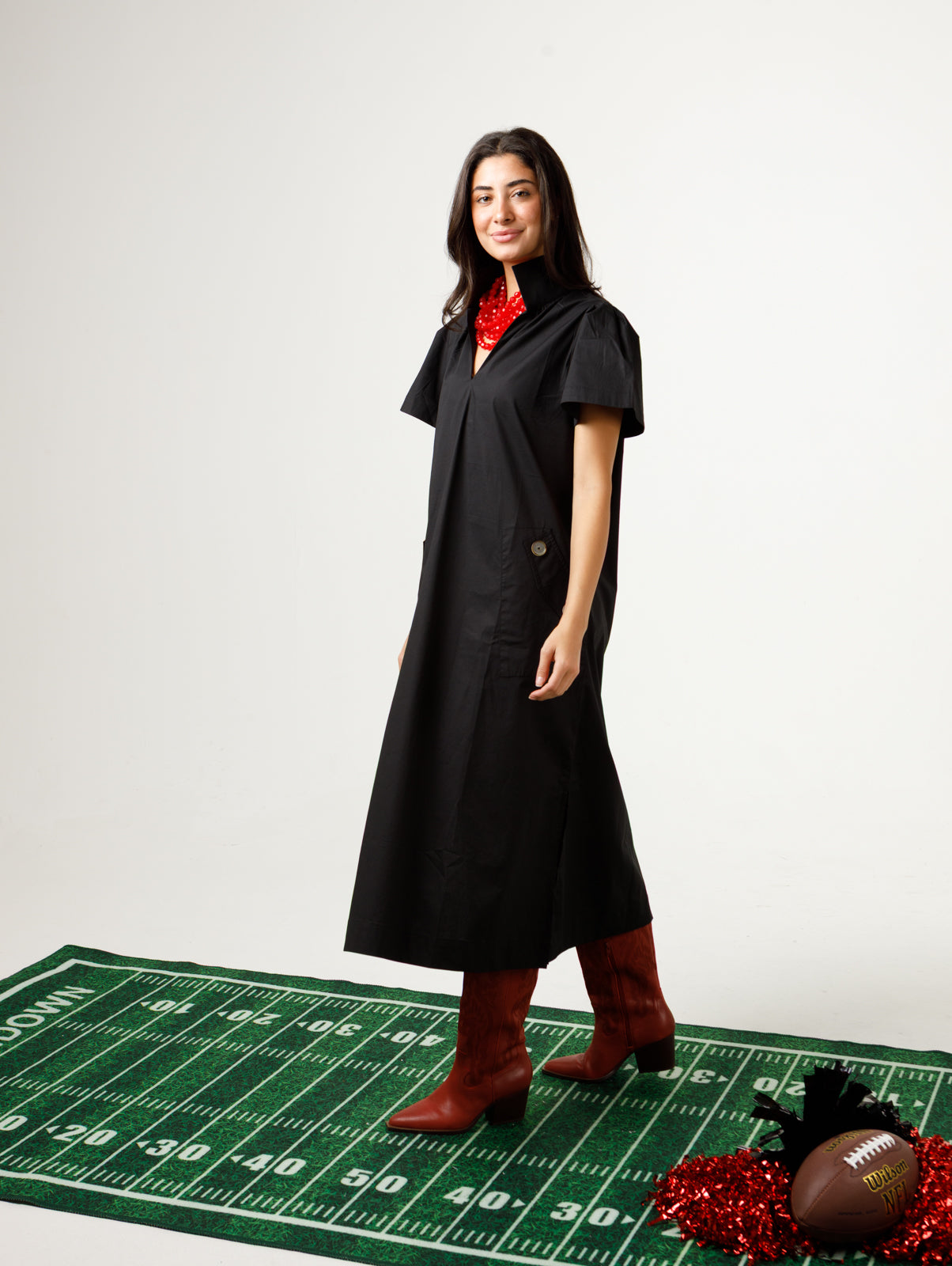 Gretchen Dress - Solid Black