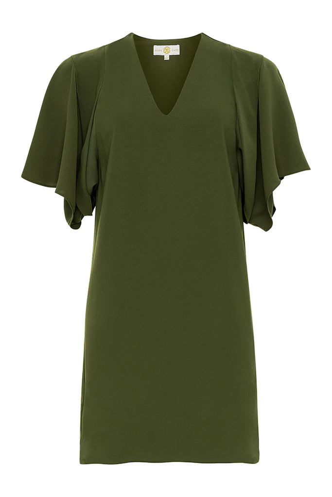 Blaire Dress in chive