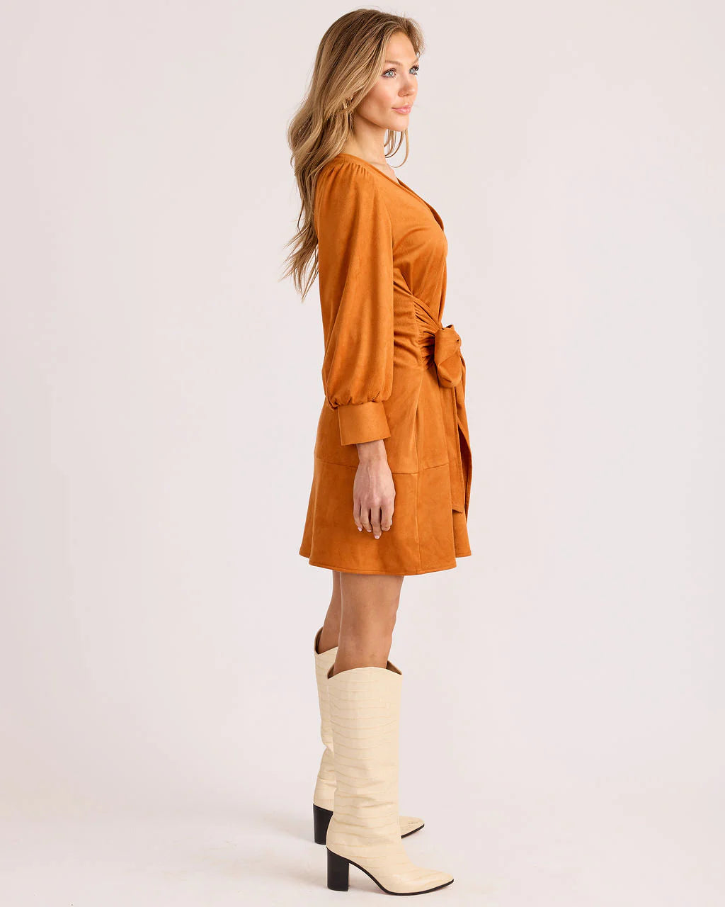Carla Dress - Pumpkin