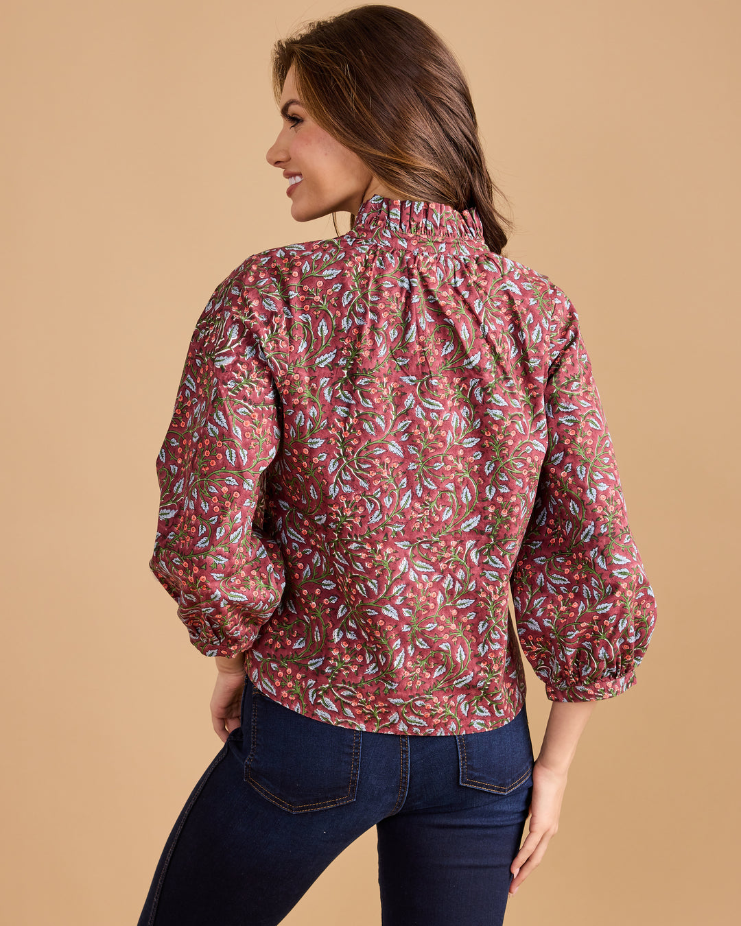Daniella Top-Climbing Floral