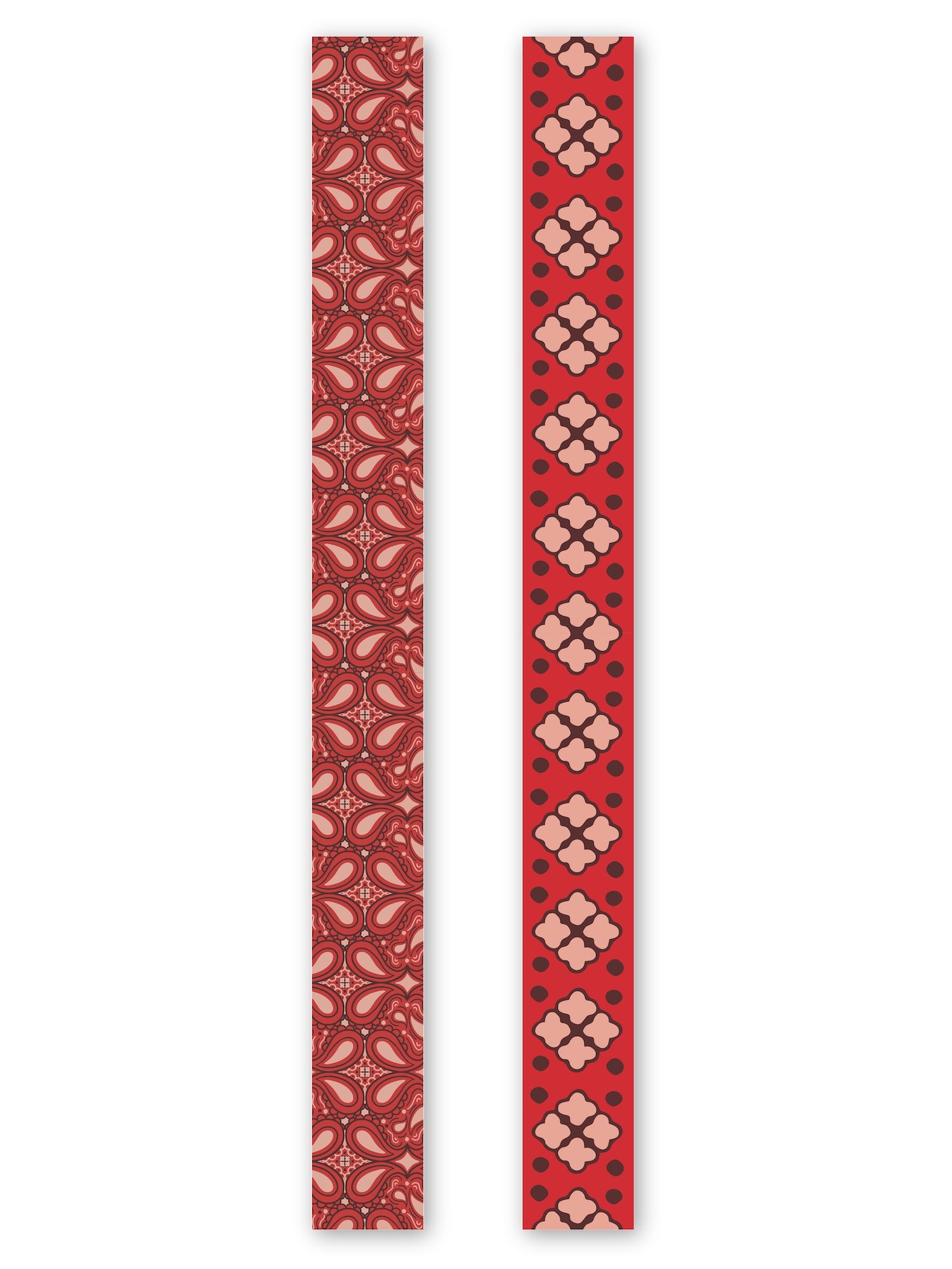 Hand-Stitched Silk Scarfette-Bandana