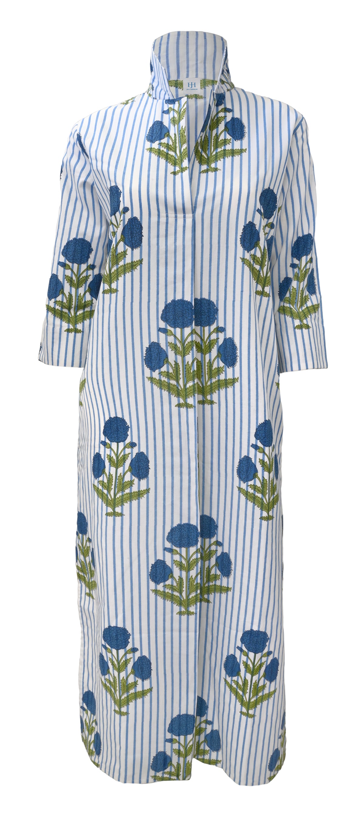 Jackie Dress - Blossom Stripe