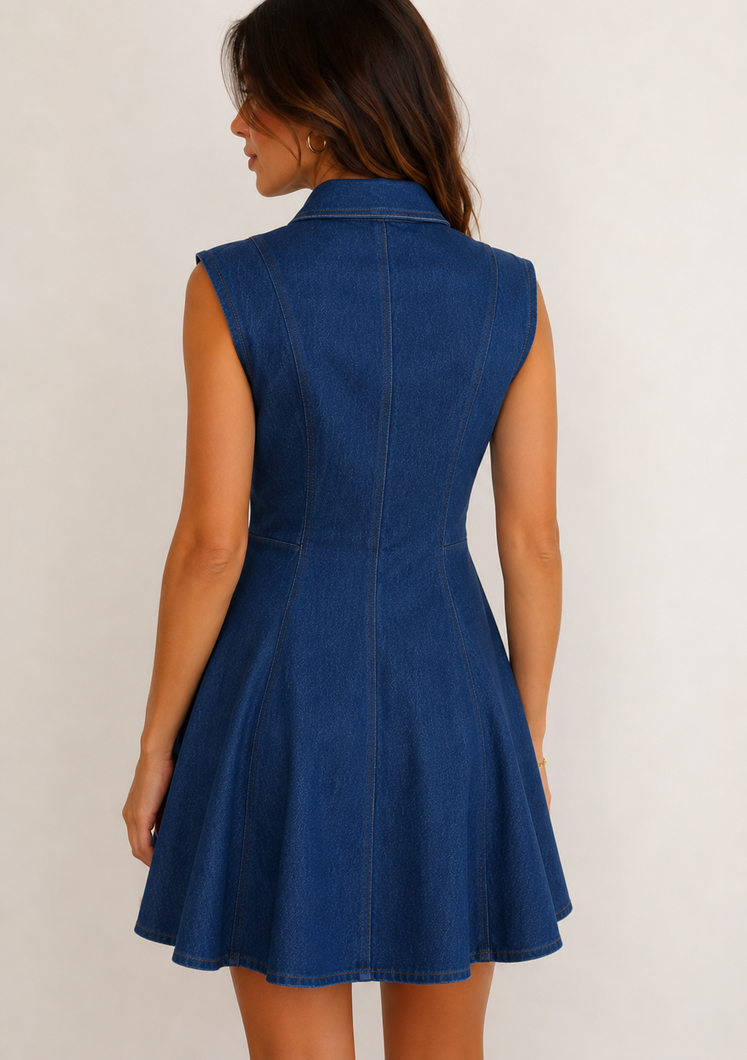 Albie Dress - Denim
