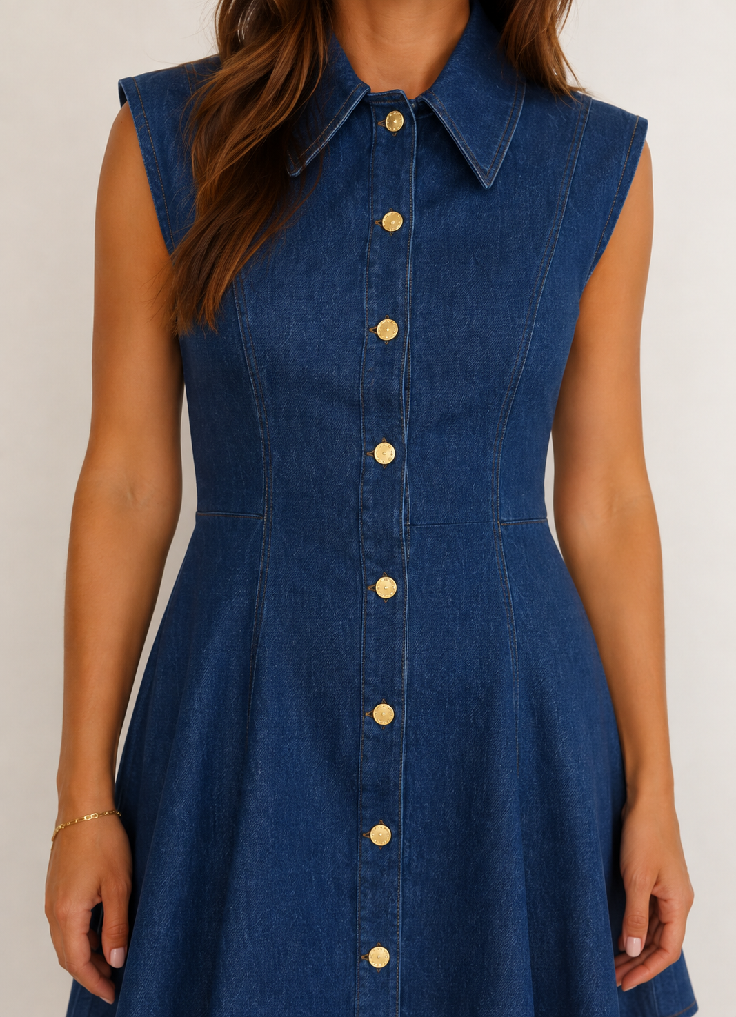 Albie Dress - Denim