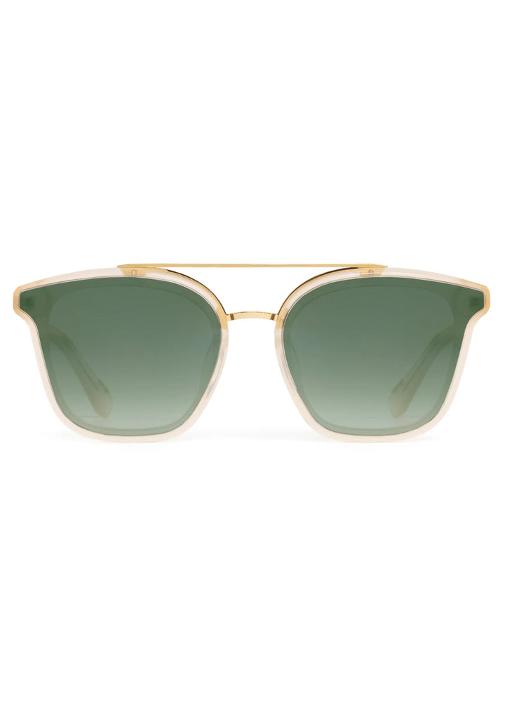 COLISEUM NYLON | Blonde 18K Mirrored Sunglasses