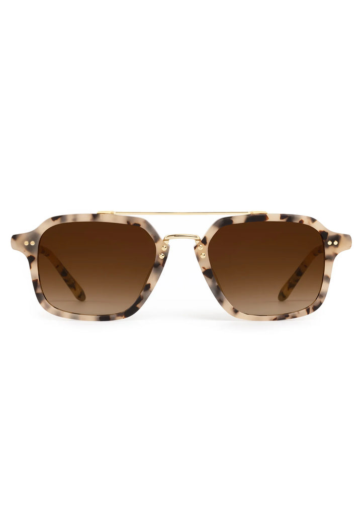 COLTON | Matte Oyster 18K Sunglasses