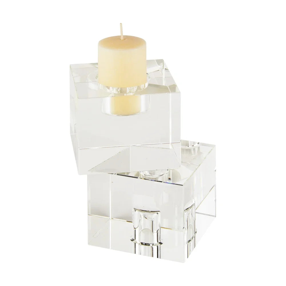 BMH - Crystal Votive Holder (2)