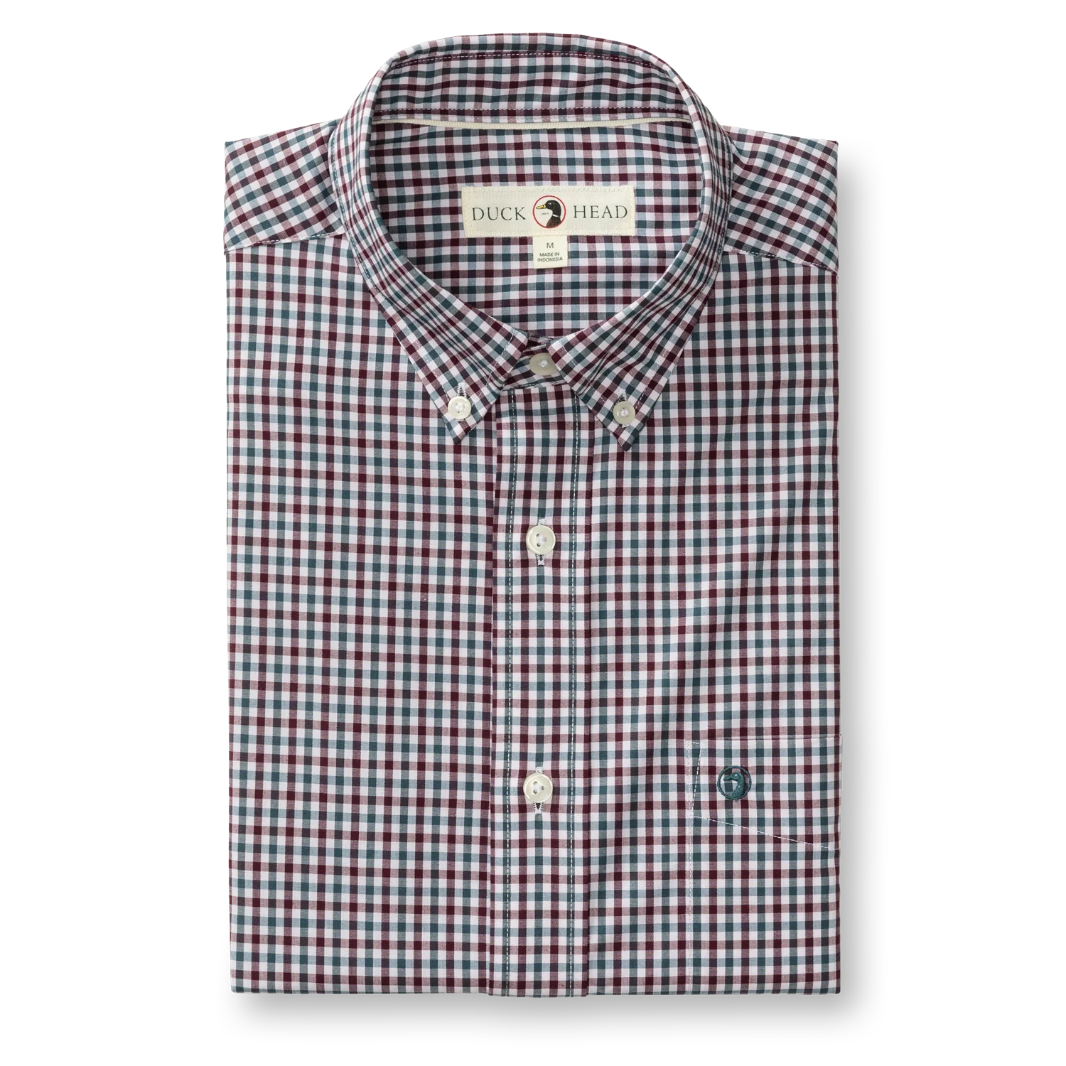 Performance Poplin Sport Shirt-Merill Gingham-Fig