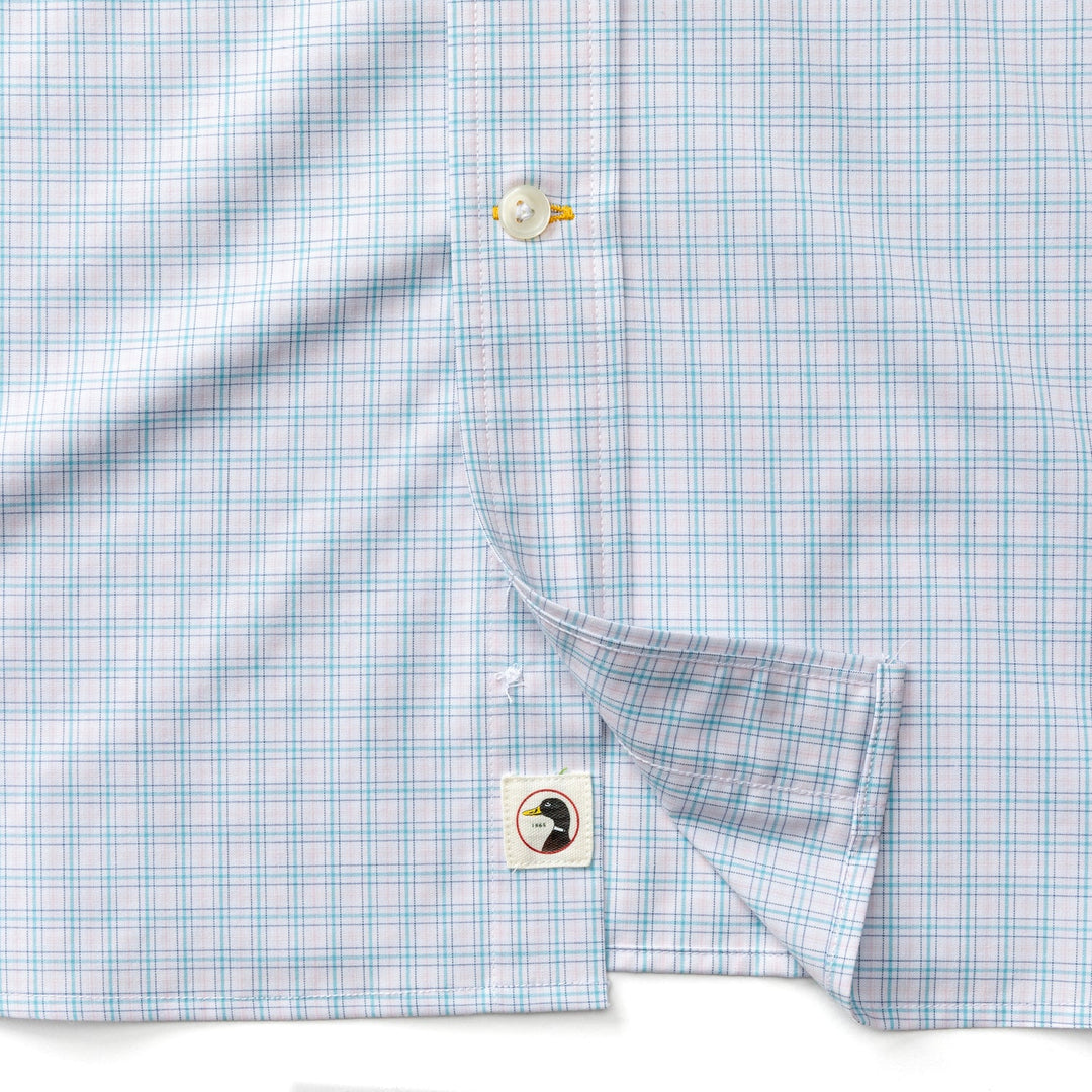 Performance Poplin Sport Shirt-Pale Pink