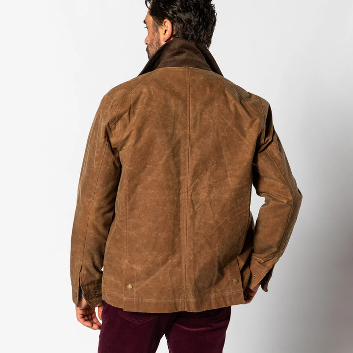 Waxed Duck Canvas Jacket -  Buckskin