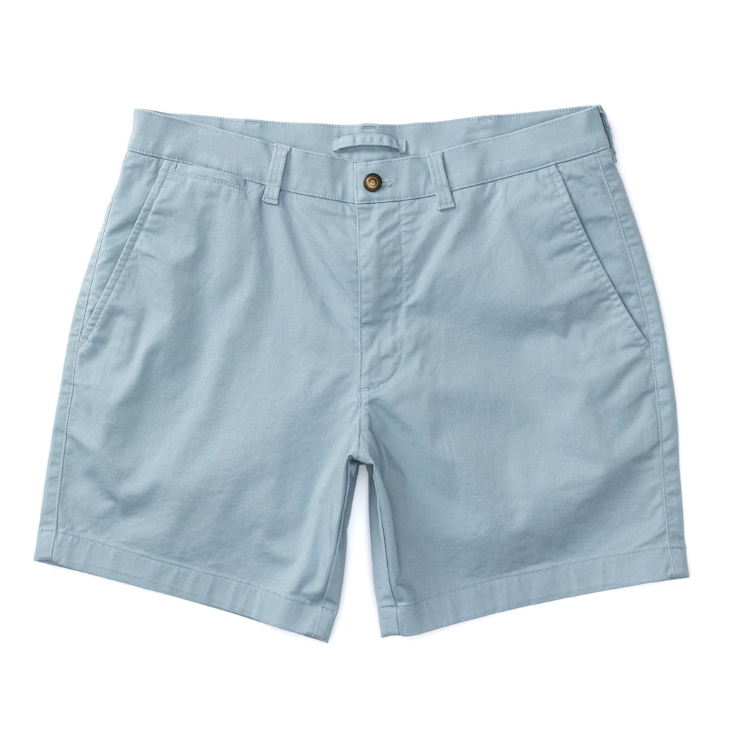 7" Gold School Chino Short - RIVER BLUE