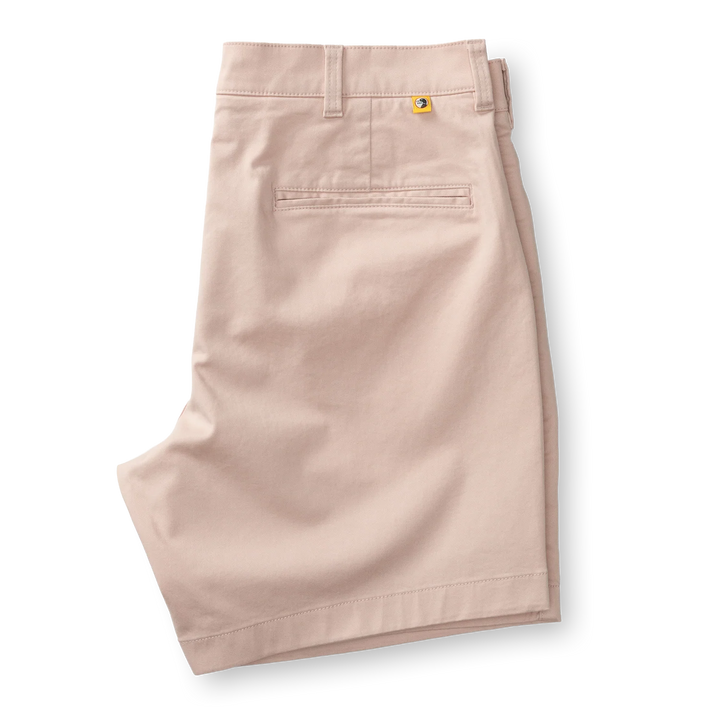7" Gold School Chino Short - Washed Pink