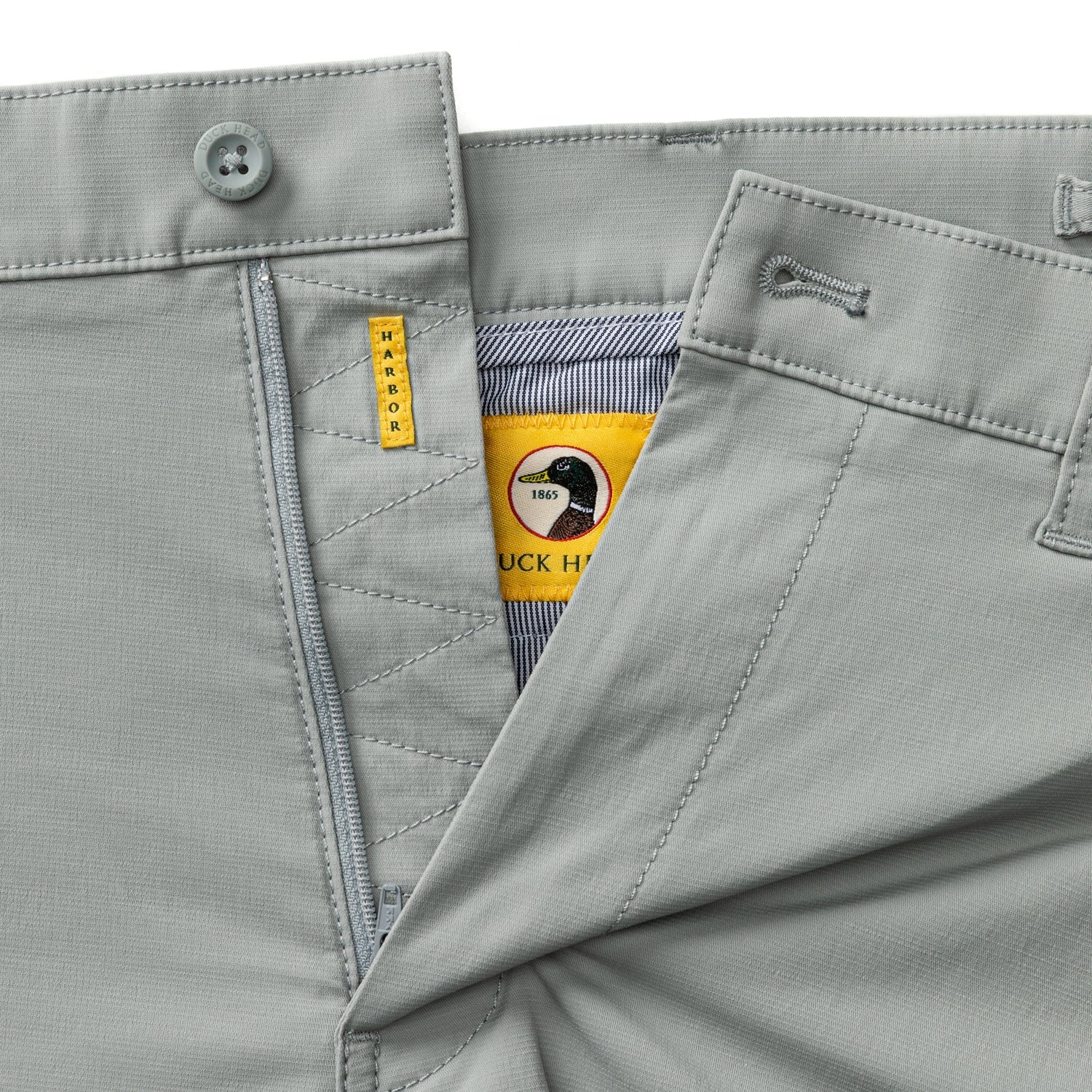 8" Harbor Performance Short - Quarry Grey