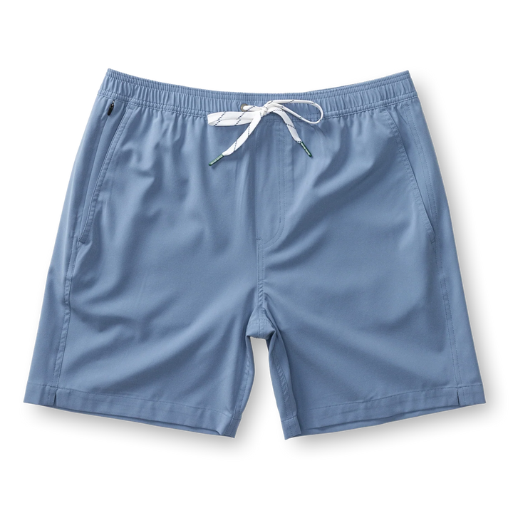 7" Rover Hybrid Performance Short - Chambray Blue