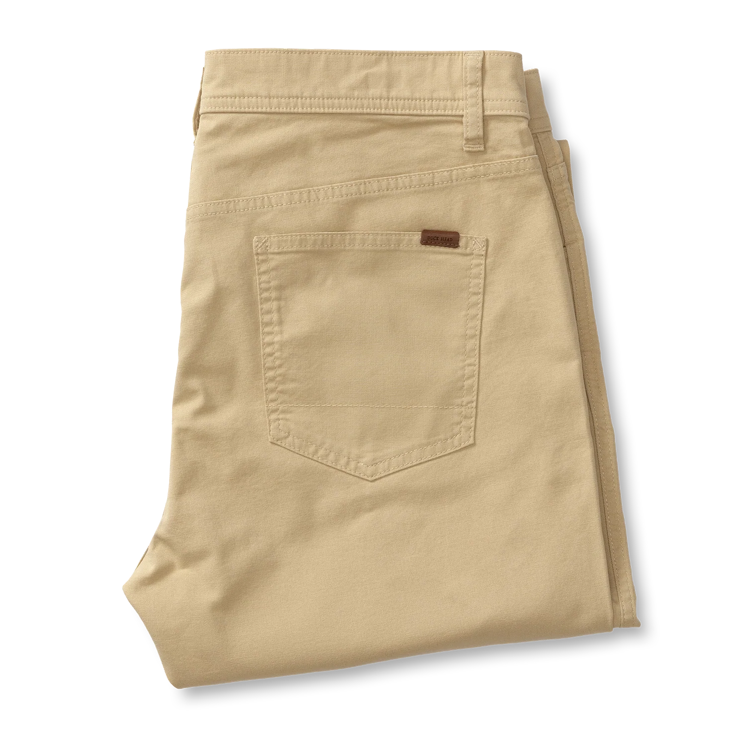 Classic Fit Pinpoint Canvas 5Pkt Pant - SAND