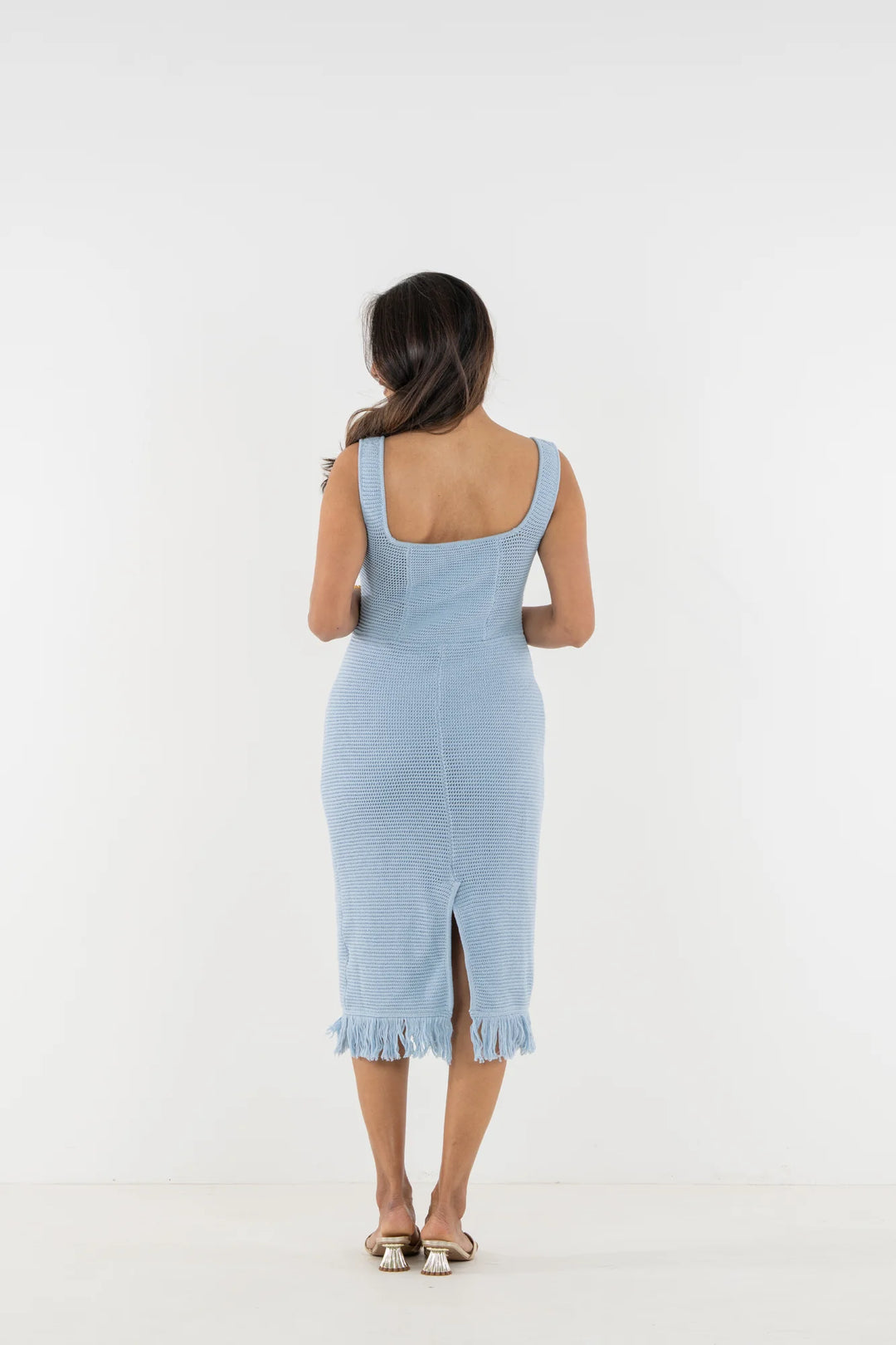 Tulum Knit Dress - Nantucket Breeze