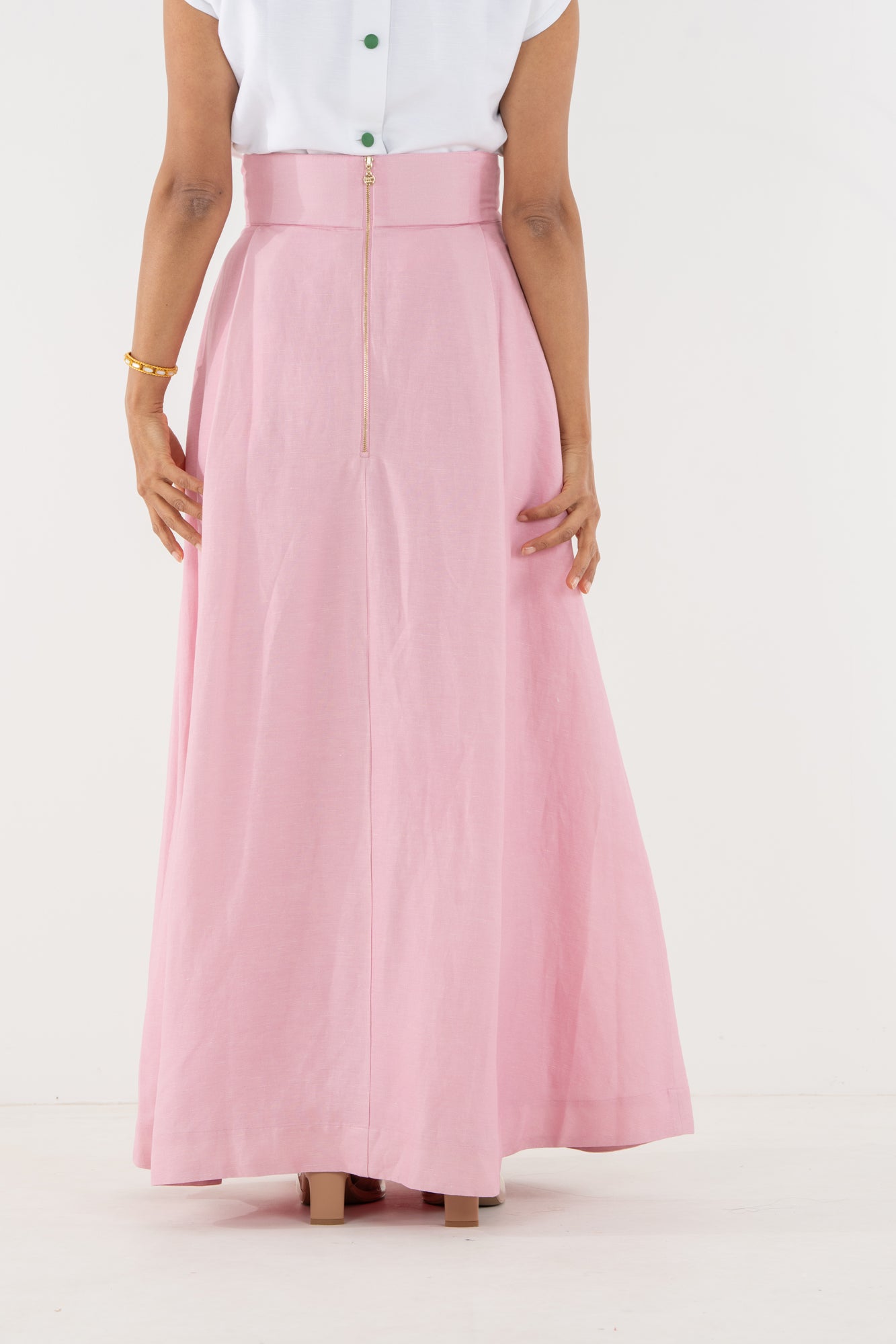 Milly Skirt - Blush Flora