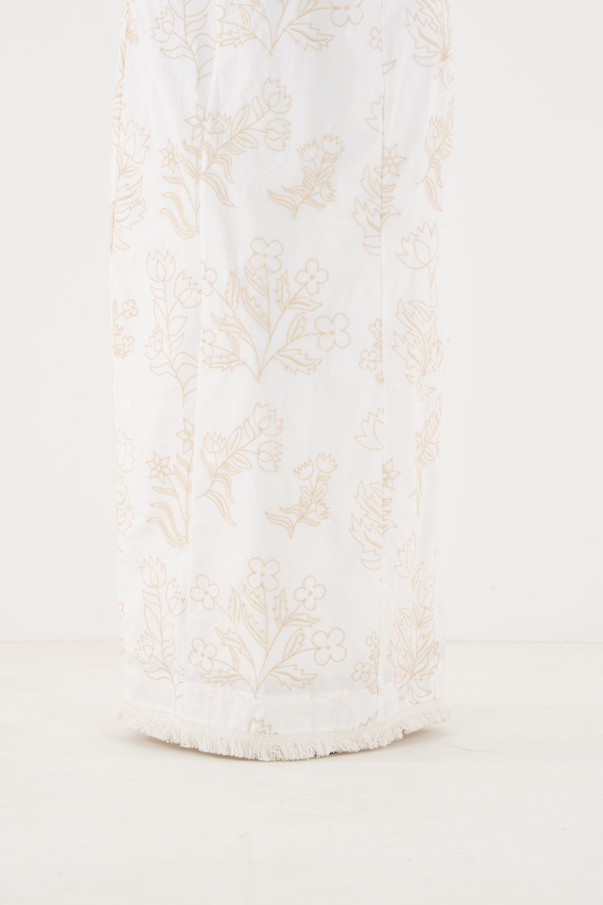 Hepburn Dress - Blanc Petals