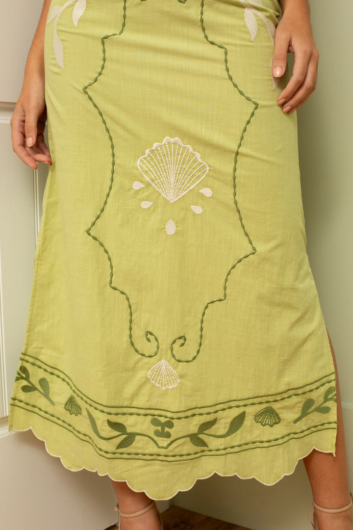 Dillon Skirt - Pastel Mint