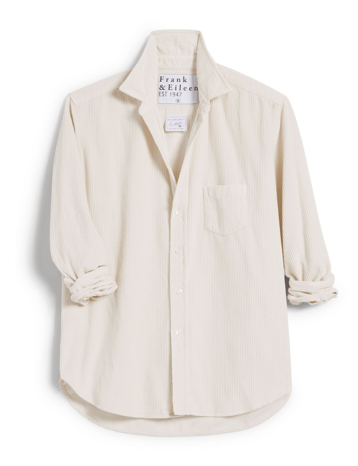 Eileen Relaxed Button-Up - Vintage White