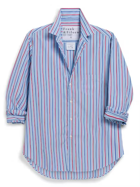 Eileen Relaxed Button-Up Shirt-LTBR