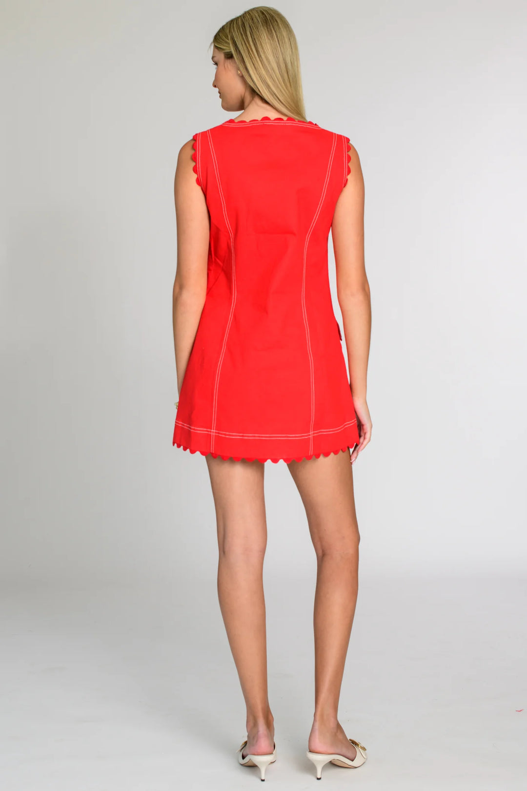 Rory Dress - Poppy Red