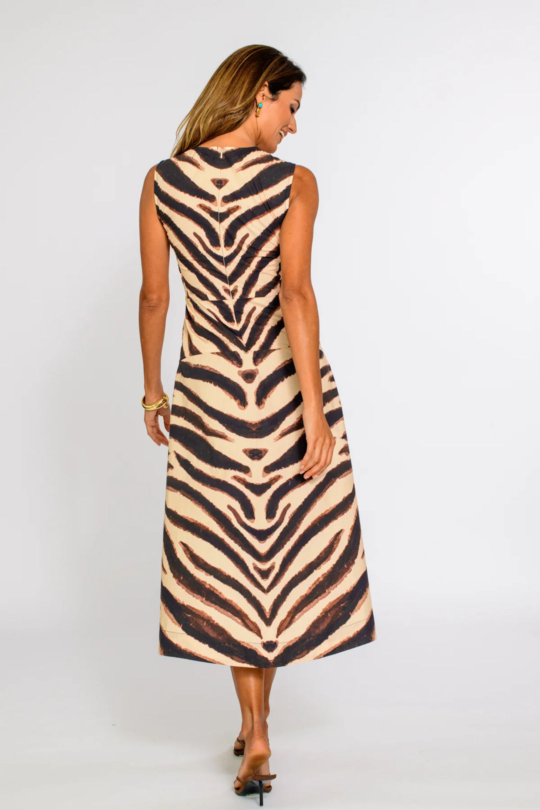 Claire Dress in Zebra
