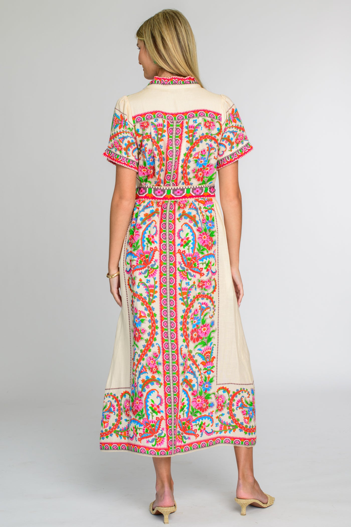 Carlisle Dress - Scroll W/It