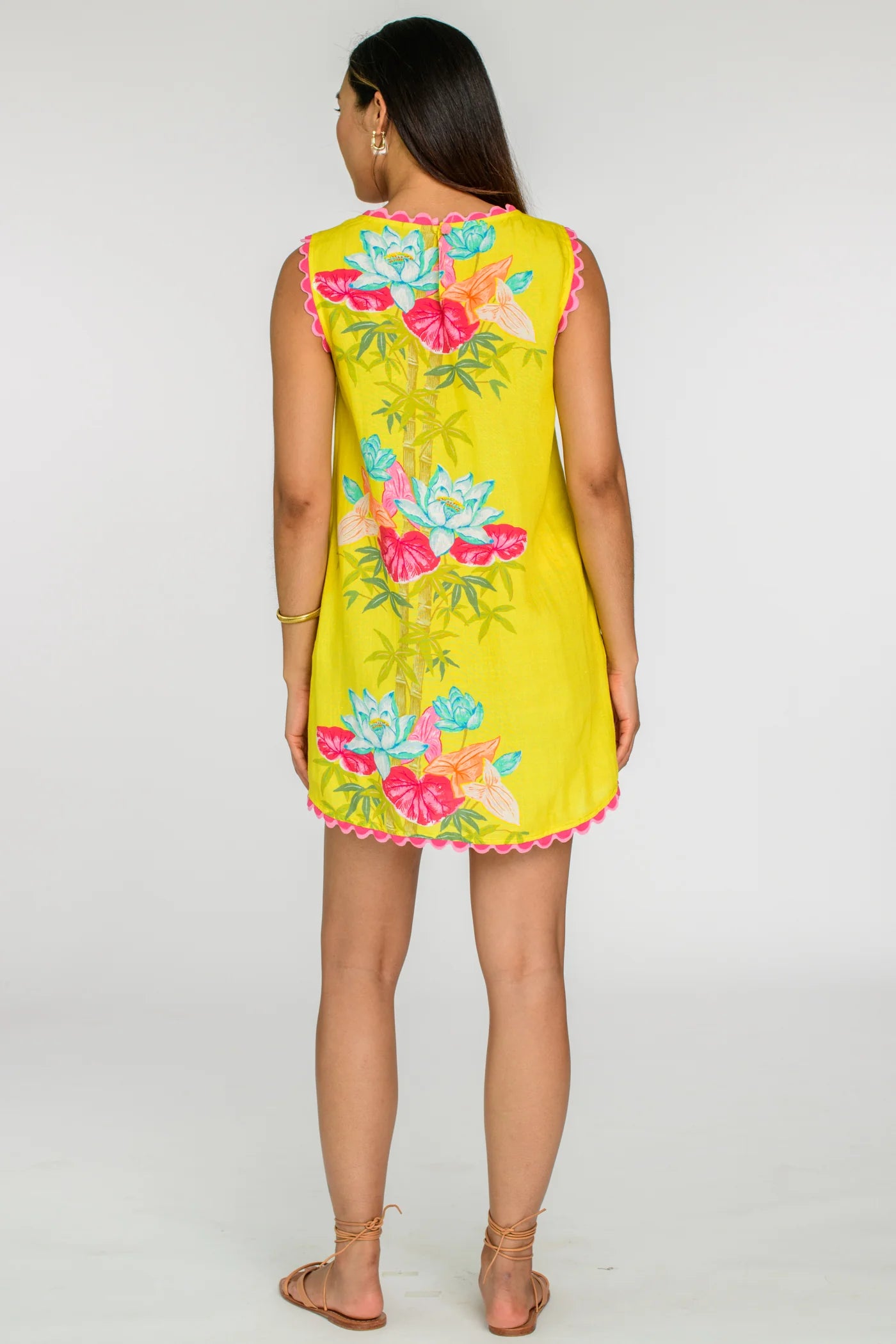 Ellie Dress - Tropical Bamboo