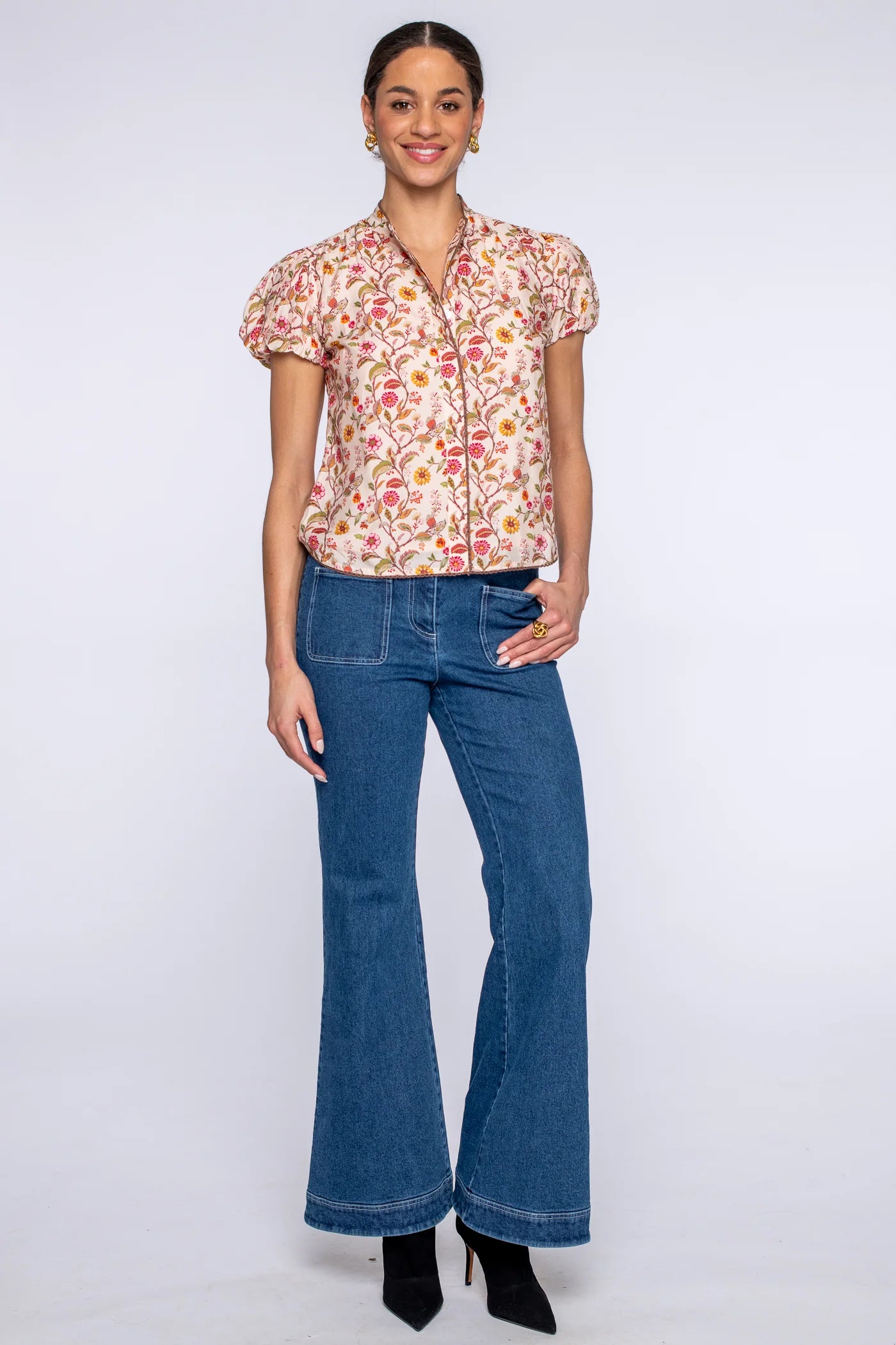 Emily Top - Fairytale Floral