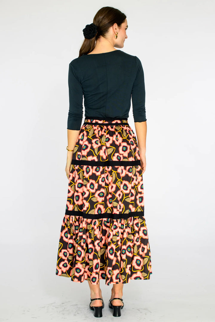 Adele Skirt in Poppies