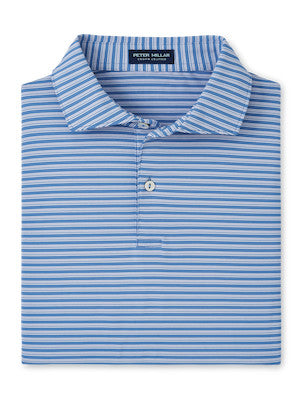 Bowen Performance Polo Brook Blue