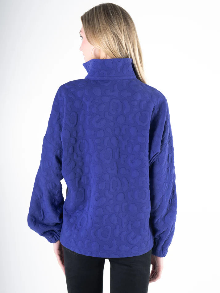 EMC Poppy Popover Blue Cheetah