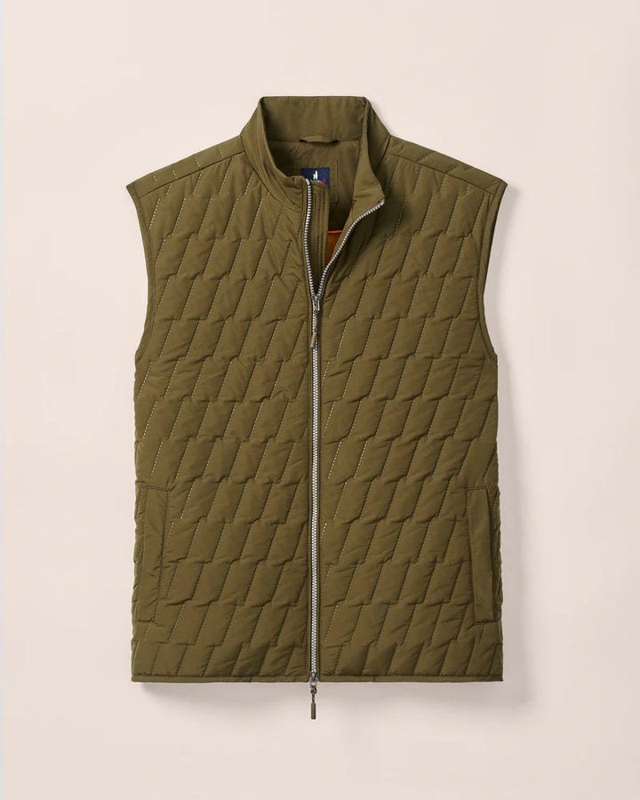 Belfry Quilted Puffer Vest- Mangrove