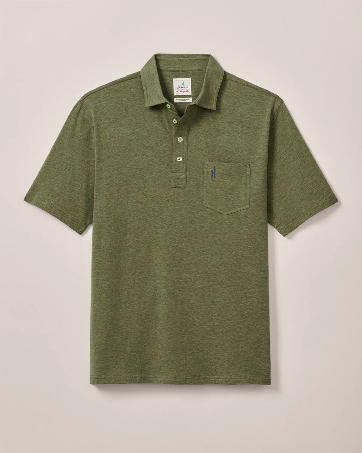 Original 4-Button Polo - Heathered 2.0 - Oxford