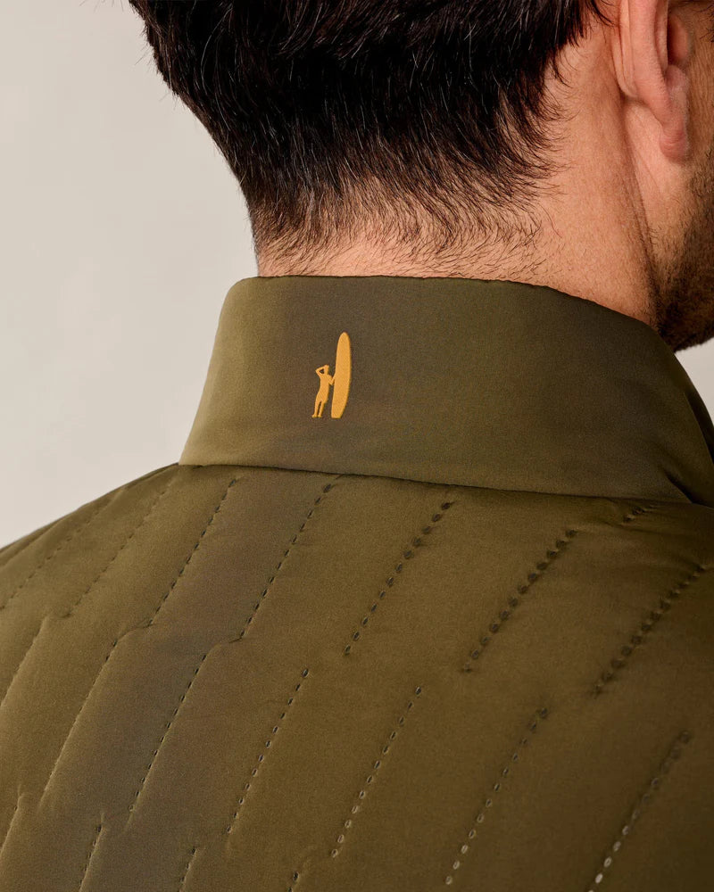 Belfry Quilted Puffer Vest- Mangrove
