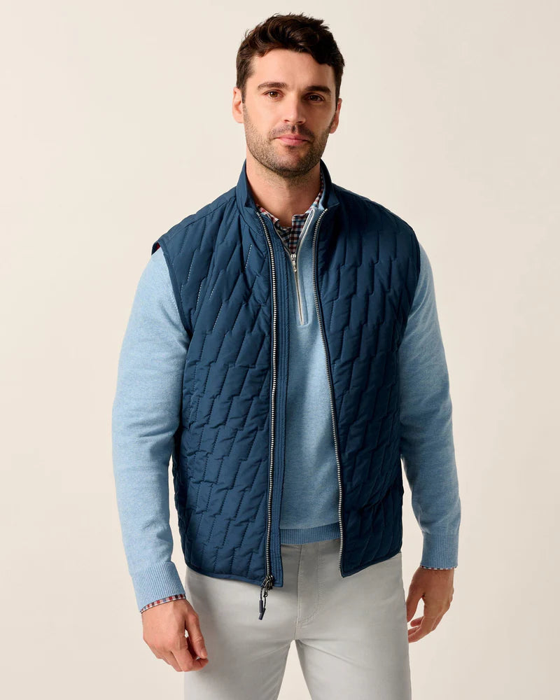 Belfry Quilted Puffer Vest-Space