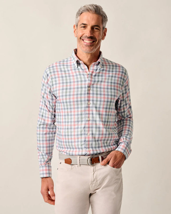 Everyday Perf. Button Down Shirt - Callum - Navy