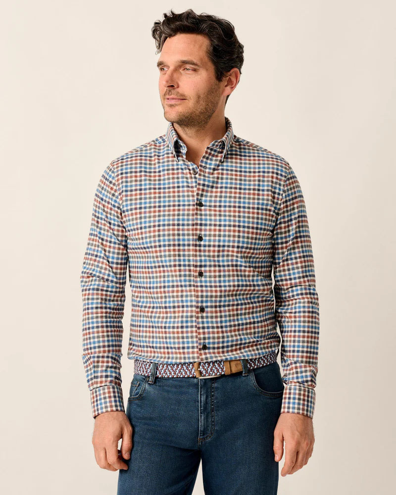 Performance Flannel Button Down Shirt - Krause