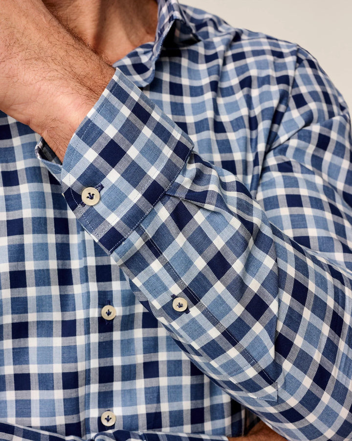 Pierce Button Down Shirt-Wake