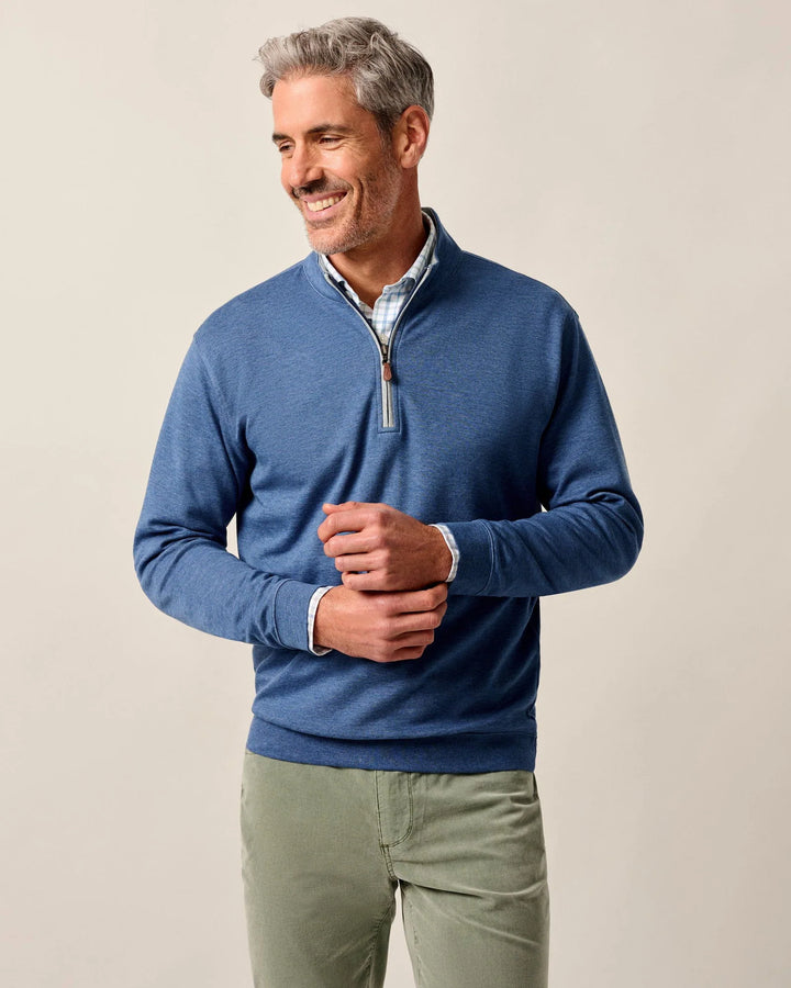 Sully 1/4 Zip Pullover-Sapphire