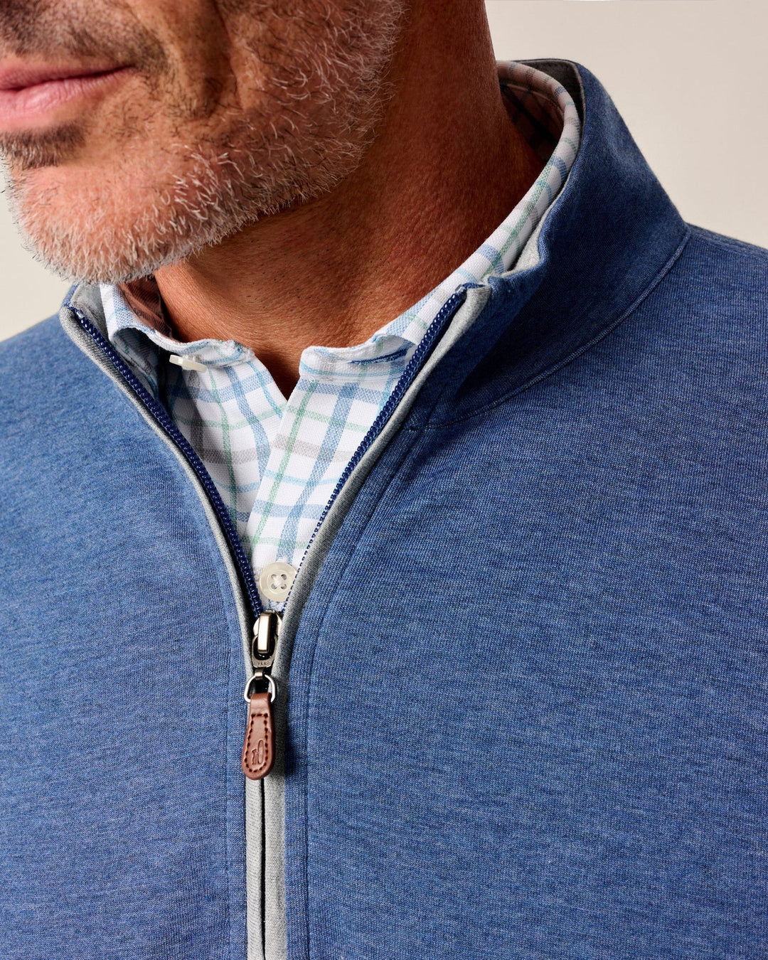 Sully 1/4 Zip Pullover-Sapphire