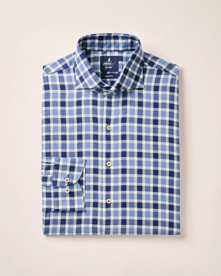 Pierce Button Down Shirt-Wake
