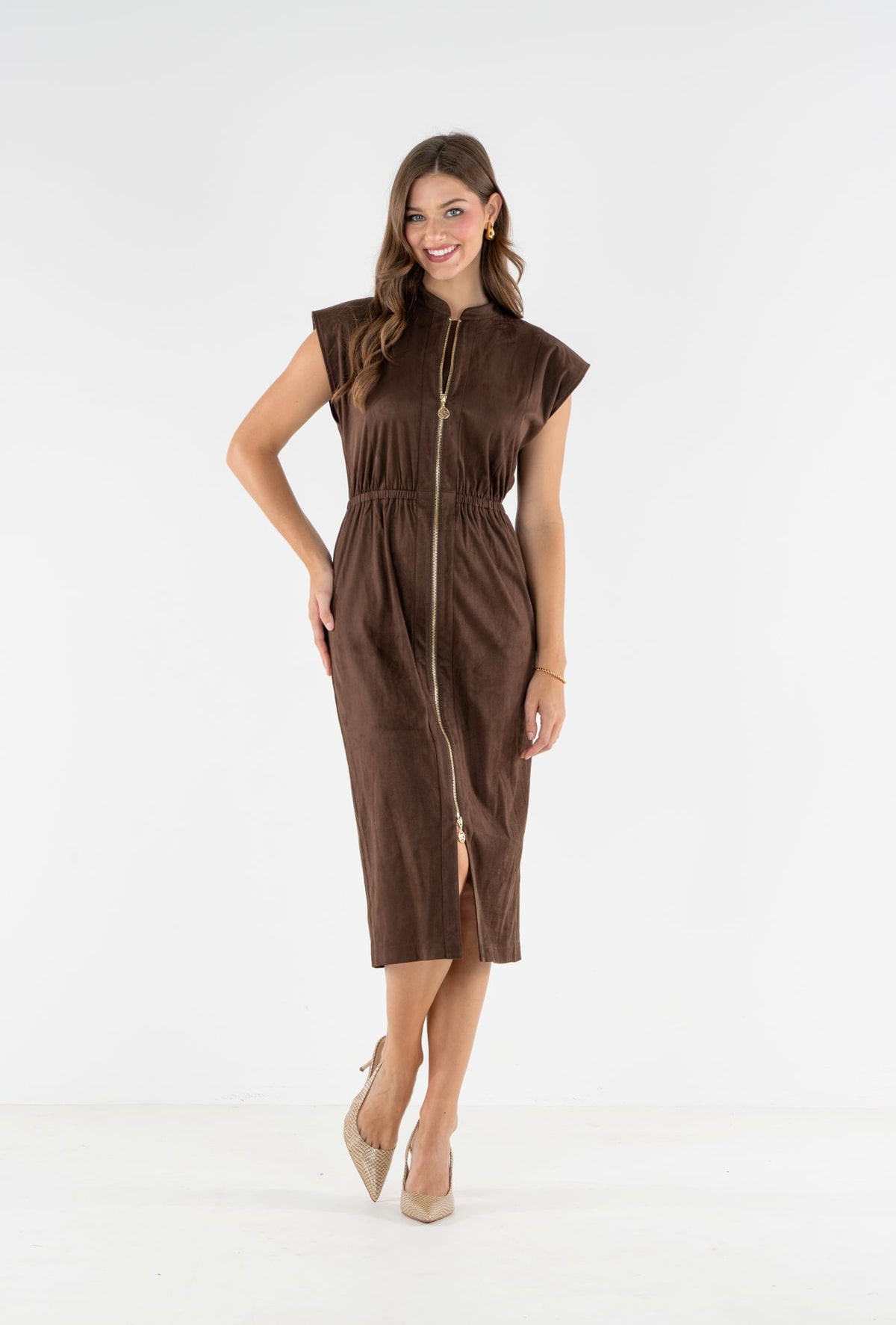May Dress - Fudge