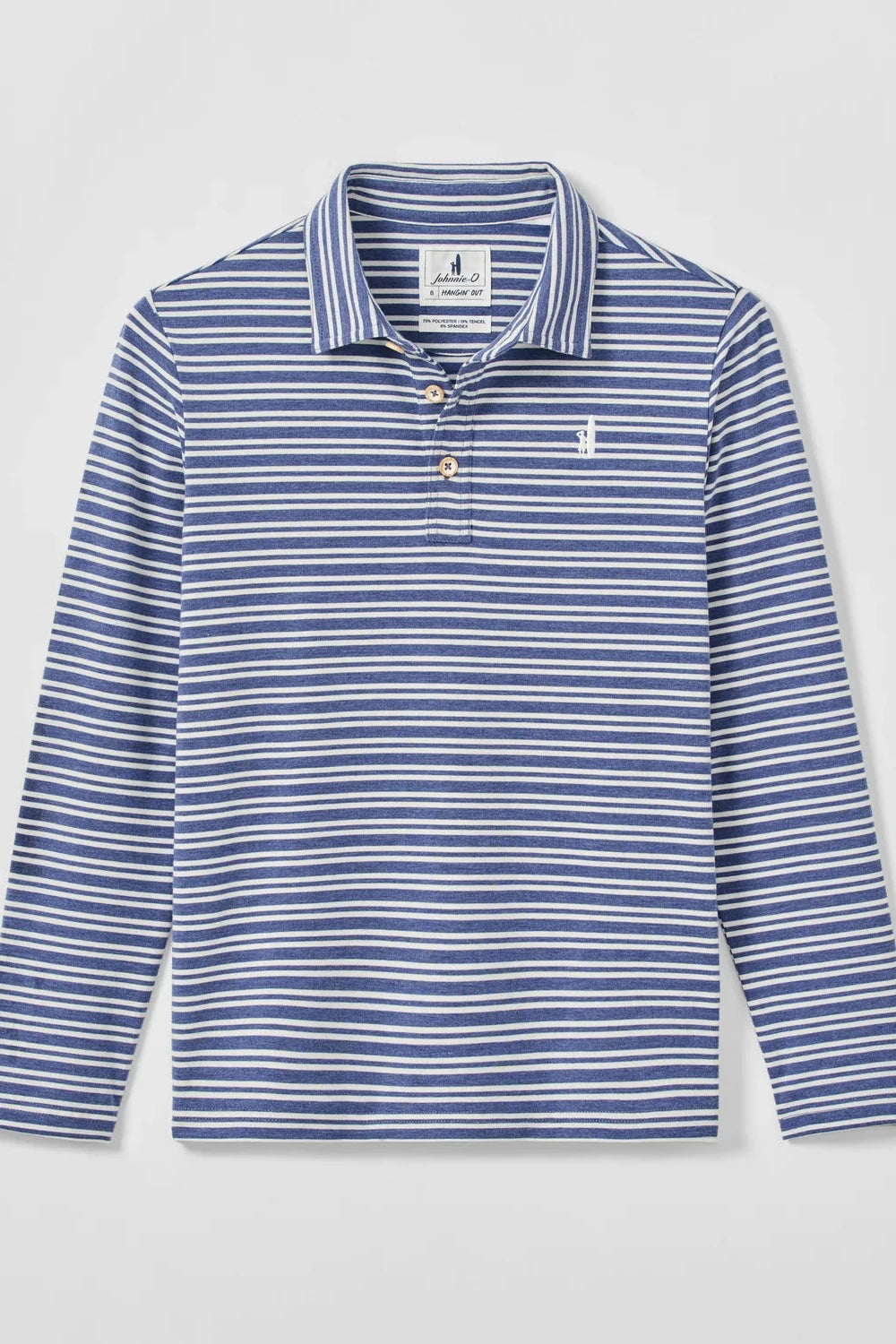 Brannen Jr. Long Sleeve Polo - Lake