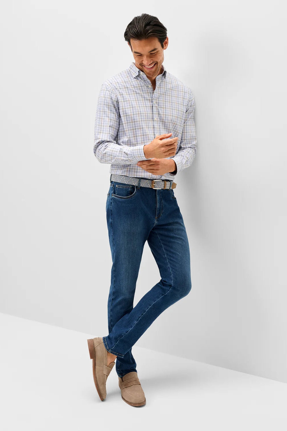 Everyday Performance Button Down Shirt - Chelsea Pane