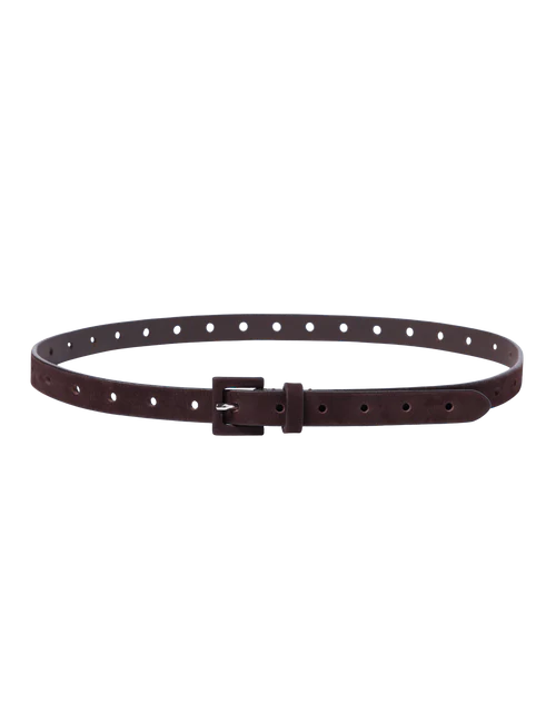Cara Classic Italian Belt - Root Brown