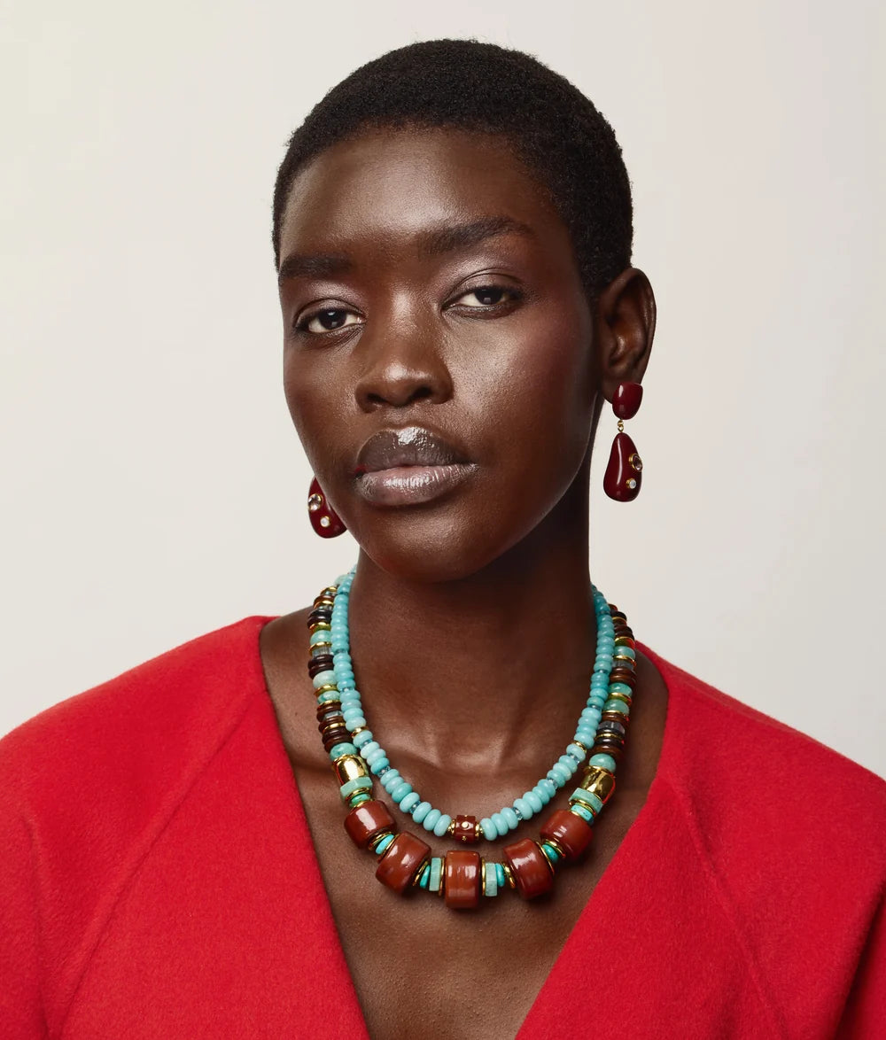 Granada Necklace - Rosewood